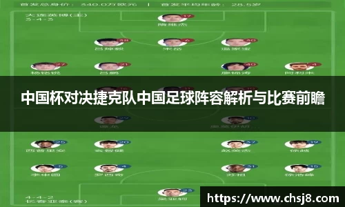 EVO视讯中国杯对决捷克队中国足球阵容解析与比赛前瞻